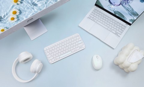 Mysz bezprzewodowa ASUS MD101 Fragrance Mouse Wireless /Bluetooth Iridescent White