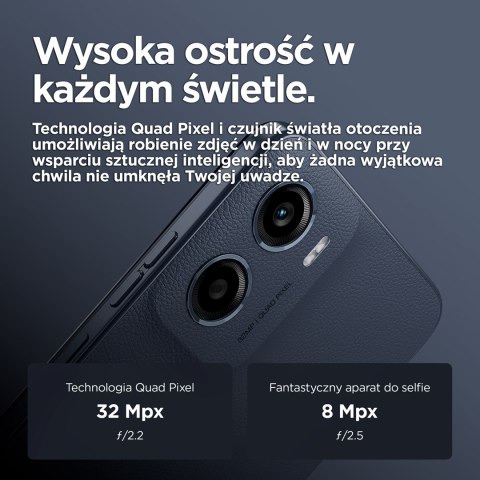 Smartfon Motorola Moto E15 2/64GB Denim Blue (OUTLET)