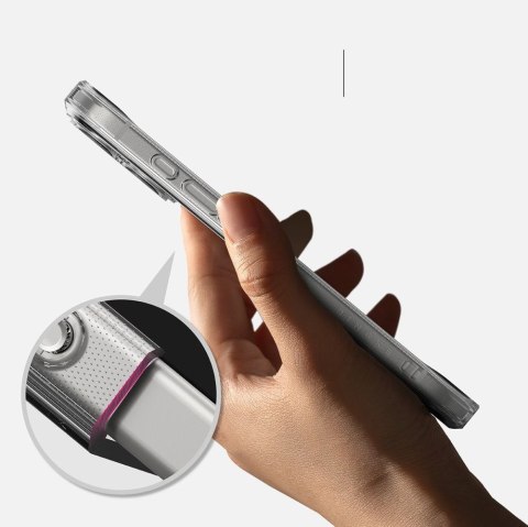 Etui pokrowiec ochronny na iPhone 17 Fusion - przezroczyste