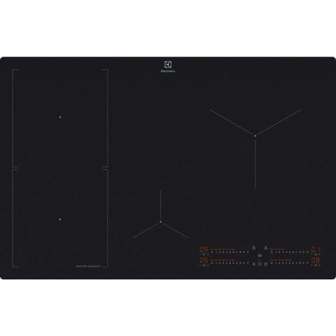 Płyta indukcyjna ELECTROLUX EIS82453IZ SaphirMatt 78 cm SenseBoil Hoob2Hood czarny mat