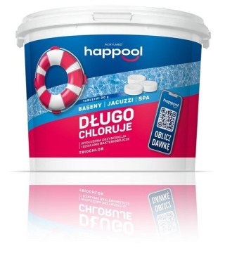Acrylmed 3kg Triochlor 20g przedłużona dezynfekcja - tabletki
