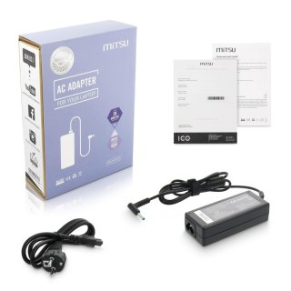 Zasilacz sieciowy Mitsu 19.5V 3.33A (4.5x3.0 pin) 65W do notebooka HP
