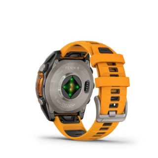 Zegarek Garmin Fenix 8 Sapphire Titan, 47mm AMOLED Graphite