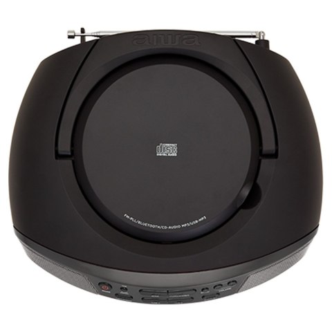 AIWA Boombox BBTU-400BK CD/FM RDS/USB/BT czarny