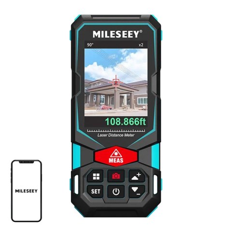 Dalmierz laserowy Mileseey S7 z kamerą 100m