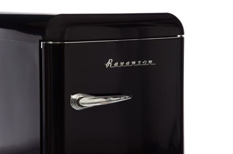 Lodówka Retro Ravanson LKK-120ERB (czarny)