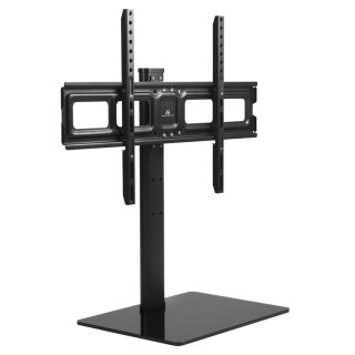 MACLEAN UNIWERSALNY STOJAK DO TV NA SZAFKĘ RTV PODSTAWKA, MAX. 40KG, MAX. VESA 600X400, DLA TV 32-75" MC-386