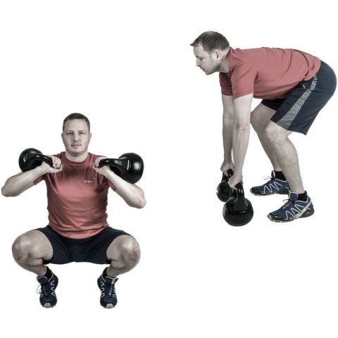 Profesjonalna hantla kula Kettlebell MOVIT 10 kg