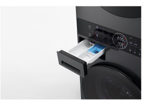 Pralko-suszarka WashTower LG WT1210BBF 12/10kg AI DirectDrive z pompą ciepła TurboWash pralka suszarka czarna
