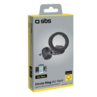 Uchwyt samochodowy na smartfona MagSafe - czarny