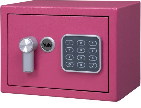 Yale Mini Electronic Safe Pink Sejf podstawowy YSV mini różowy