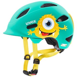 Kask rowerowy dziecięcy uvex oyo style monster lagoon matt 50-54