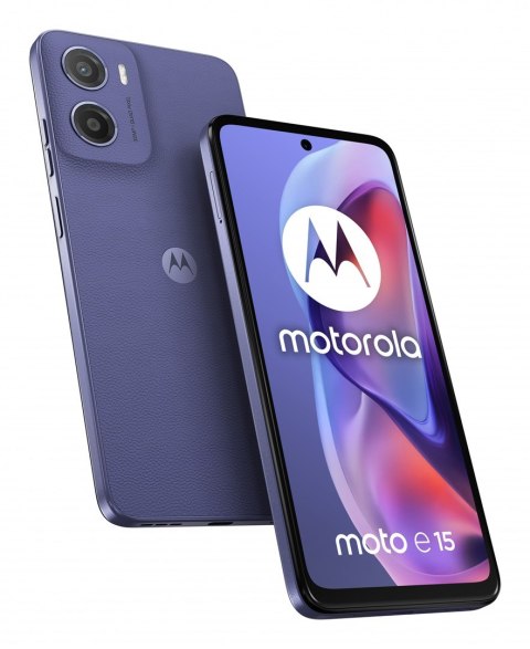 Smartfon Motorola Moto E15 2/64GB Fresh Lavender (WYPRZEDAŻ)