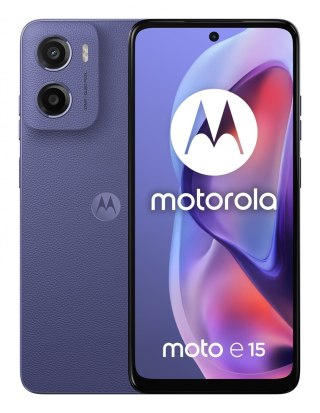 Smartfon Motorola Moto E15 2/64GB Fresh Lavender (WYPRZEDAŻ)