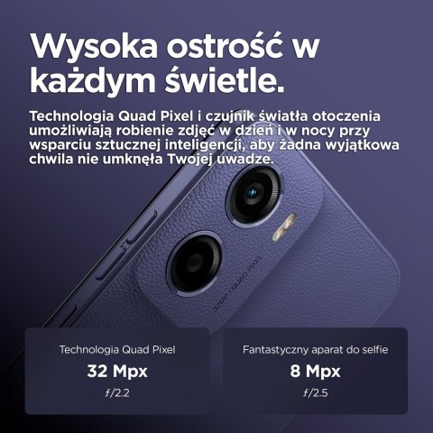 Smartfon Motorola Moto E15 2/64GB Fresh Lavender (WYPRZEDAŻ)