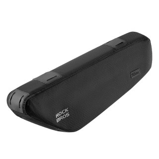 Torba sakwa rowerowa mocowana pod ramę 2.9l - czarna