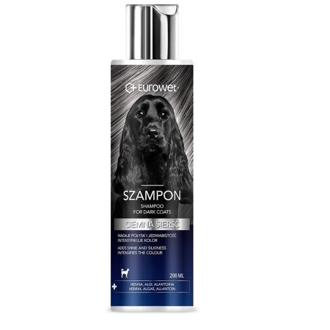 Eurowet Szampon Ciemna sierść dla psa 200ml