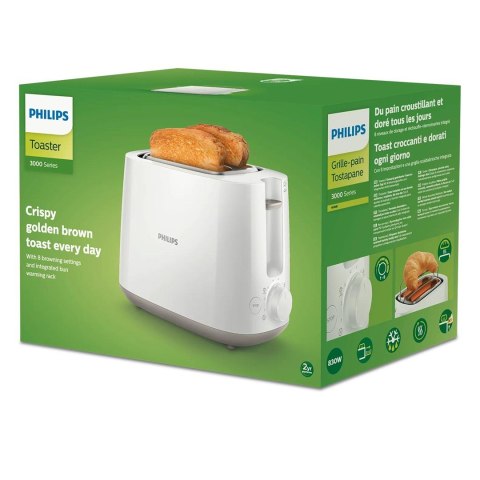 Toster Philips HD2581/00 ( 900W ; kolor biały ) (OUTLET)