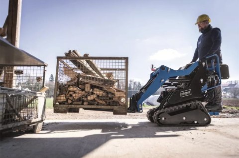 Praktyczne widły do palet do miniładowarki Scheppach MKL730