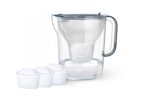 Dzbanek Brita Essential XL+3 wkłady ciemnoniebieski