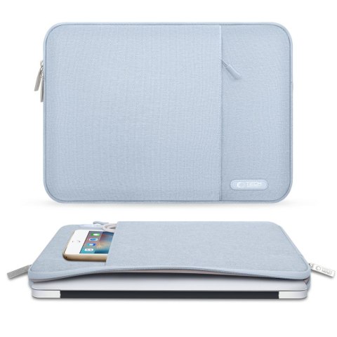 Torba etui pokrowiec ochronny na laptopa 13-14''- niebieski