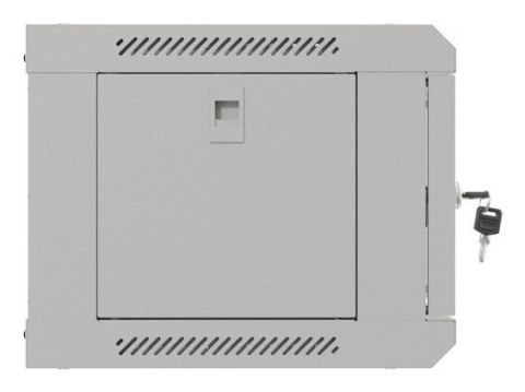 LANBERG SZAFA INSTALACYJNA RACK WISZĄCA 19" 4U 540X350 SZARA DRZWI PRZESZKLONE (FLAT PACK)