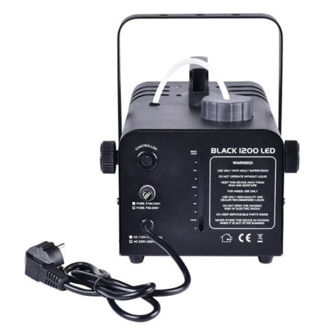 LIGHT4ME BLACK 1200 LED - Wytwornica dymu, mgły