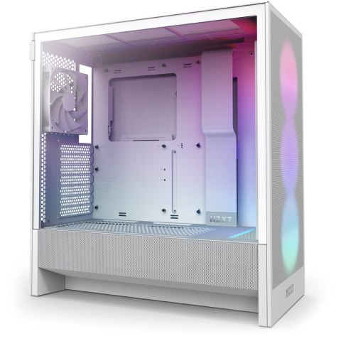 NZXT OBUDOWA H5 FLOW RGB MIDI TOWER Z OKNEM BIAŁA