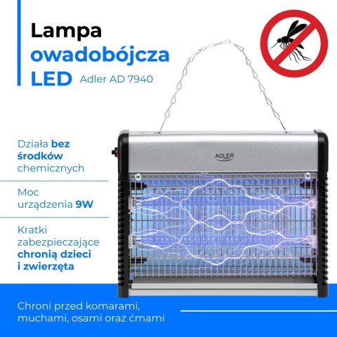 Lampa owadobójcza ADLER AD 7940