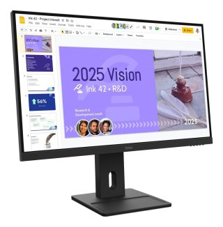 Lenovo ThinkVision E27Q­40 27"QHD 100Hz 350nits AG HDMI DP Raven Black