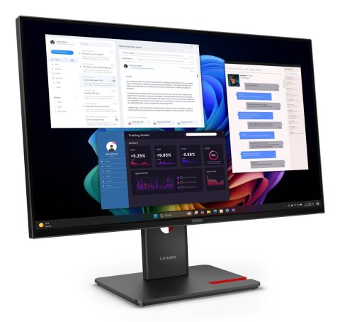 Lenovo ThinkVision T27UD-40 27"UHD 60Hz 350nits AG HDMI DP USB Eclipse Black