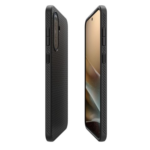 Etui pokrowiec na Samsung Galaxy A36 5G Liquid Air - czarny mat