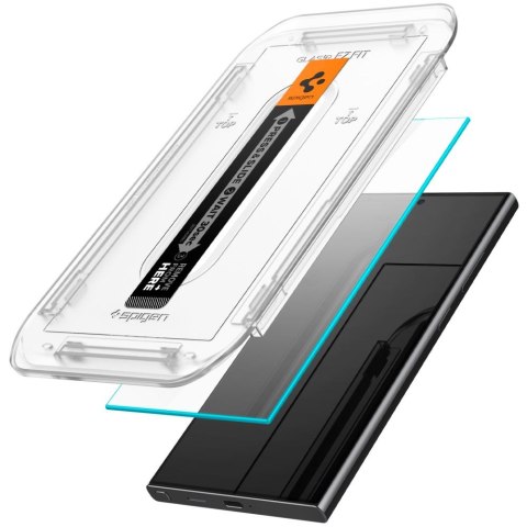 Szkło hartowane na Samsung Galaxy S24 Ultra Glas.tR EZ Fit - 2 szt.