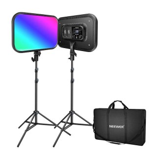 Zestaw lamp studyjnych NEEWER RGB168 2x60W