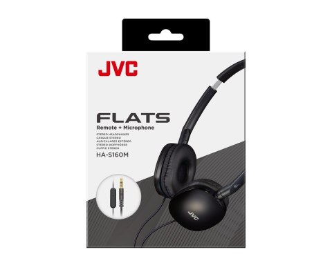 Słuchawki JVC HA-S160M-BU Czarne