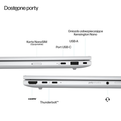 HP EliteBook 8 G1i Ultra 7 258V 14"WUXGA 400nits AG LBL 32GB LPDDR5x-8533 SSD512 Intel Arc Cam 5MP+IR+ISP 62Wh W11Pro Glacier Si