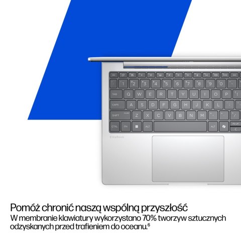 HP EliteBook 8 G1i Ultra 7 258V 14"WUXGA 400nits AG LBL 32GB LPDDR5x-8533 SSD512 Intel Arc Cam 5MP+IR+ISP 62Wh W11Pro Glacier Si