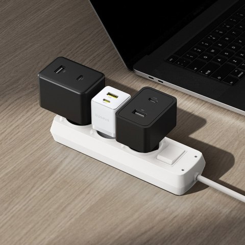 Ładowarka sieciowa Palm 30W USB-C USB-A - biała