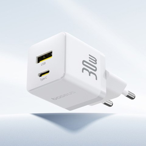 Ładowarka sieciowa Palm 30W USB-C USB-A - biała