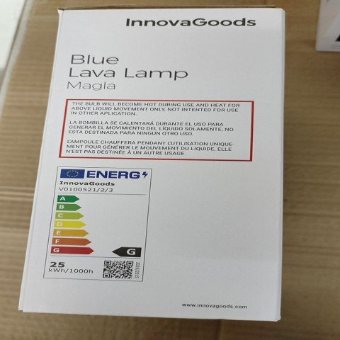 Lampa Lawowa Magla InnovaGoods - Czerwony