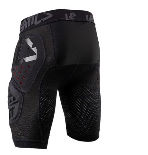 Spodenki z ochraniaczem LEATT Impact Shorts 3DF 3.0 rozmiar L, czarne
