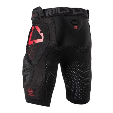 Spodenki z ochraniaczem LEATT Impact Shorts 3DF 5.0 rozmiar L, czarne