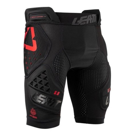 Spodenki z ochraniaczem LEATT Impact Shorts 3DF 5.0 rozmiar M, czarne
