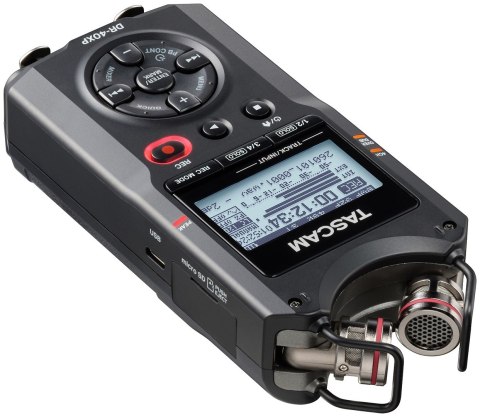 Tascam DR-40XP - Przenośny rejestrator cyfrowy z interfejsem audio USB