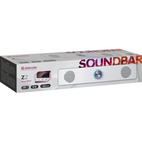 DEFENDER SOUNDBAR Z2 6W LED BIAŁY 65192