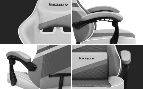 Fotel gamingowy Huzaro Force 4.4 White Mesh