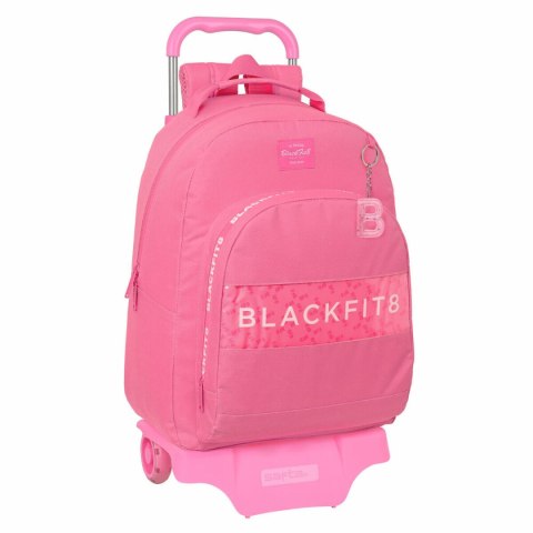 Torba szkolna z kółkami BlackFit8 Glow up Różowy (32 x 42 x 15 cm)