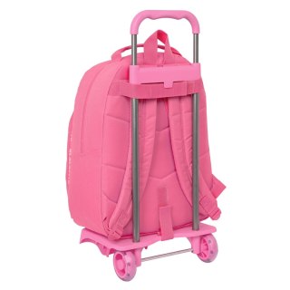 Torba szkolna z kółkami BlackFit8 Glow up Różowy (32 x 42 x 15 cm)