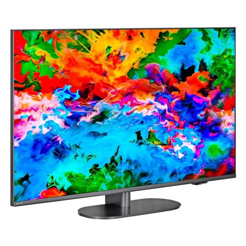 Telewizor Philips 43PUS9010/­12 QLED 43" 4K Ultra HD 120Hz Titan OS Dolby Atmos Ambilight Ciemnoszary