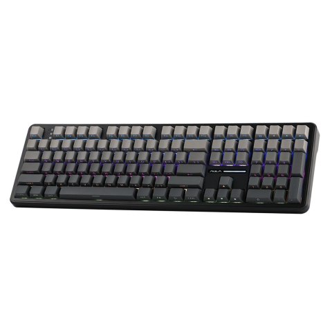 Klawiatura gasket F108 Gradient Grey NimbusV3 switch RGB AULA